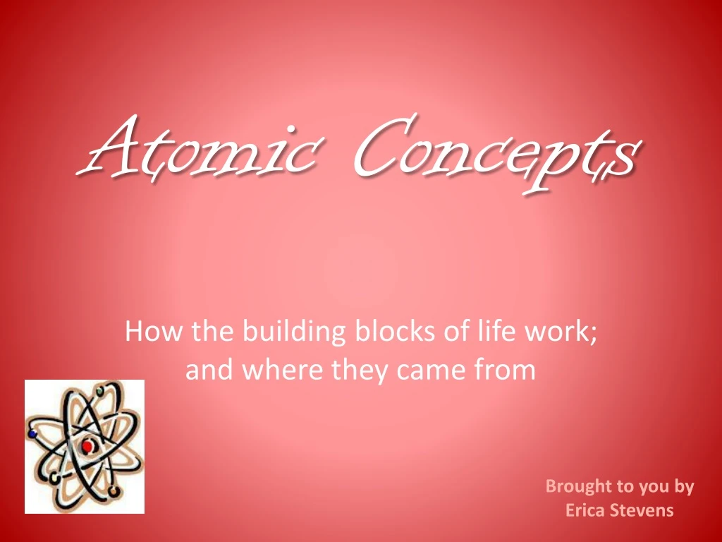atomic concepts