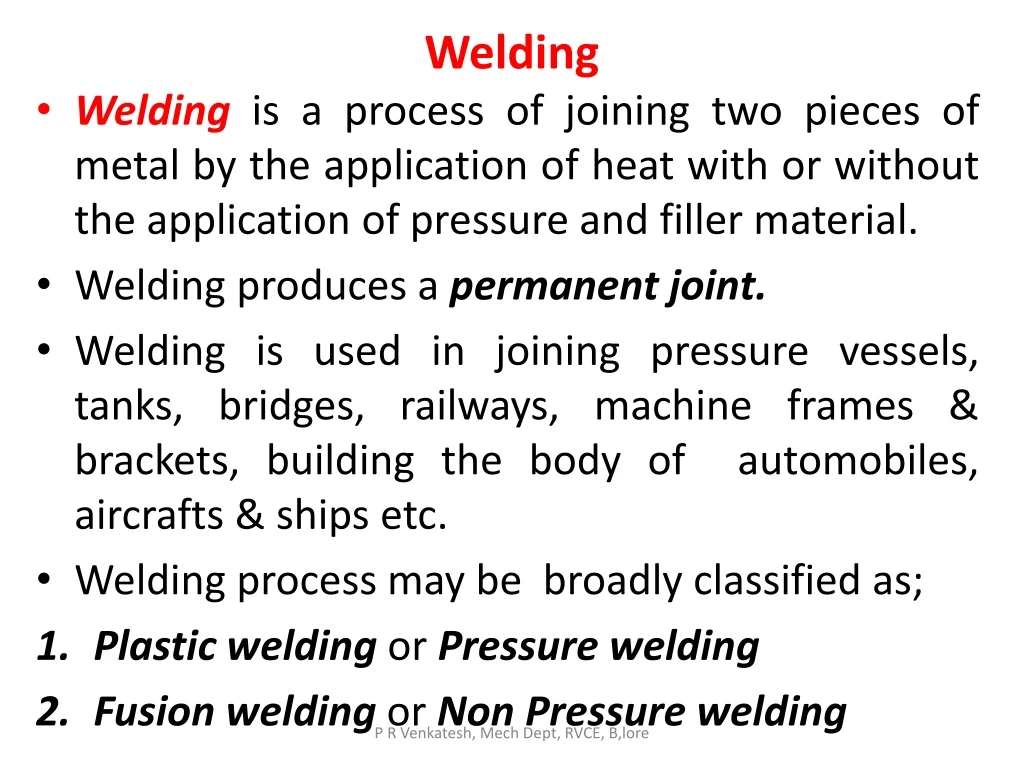 welding