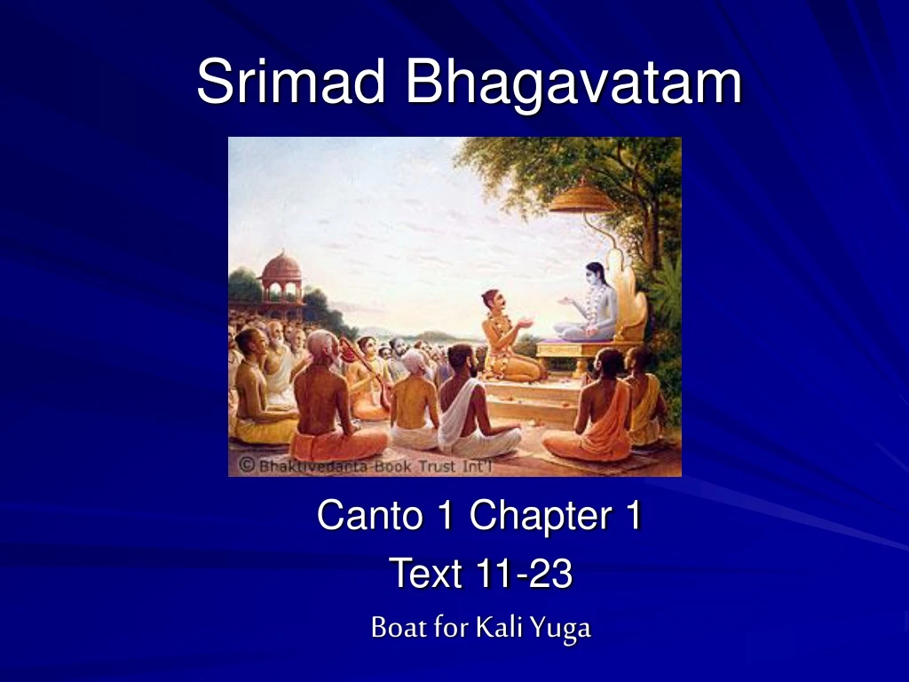 srimad bhagavatam