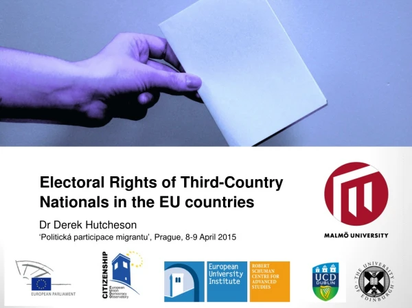 Electoral Rights of Third-Country Nationals in the EU countries