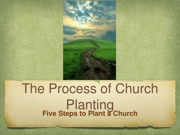 The Process of Church Planting