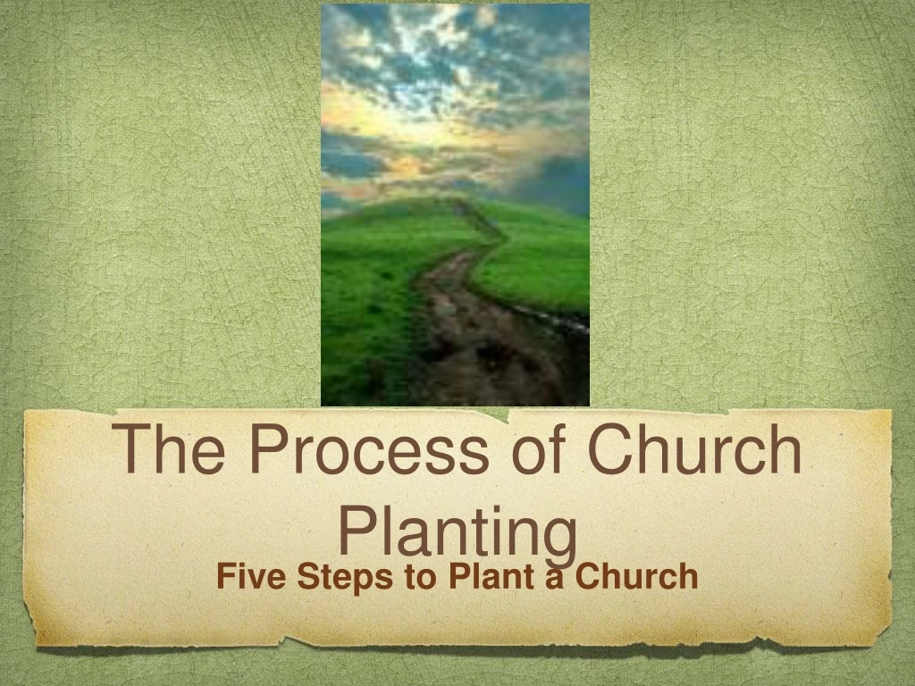 the process of church planting