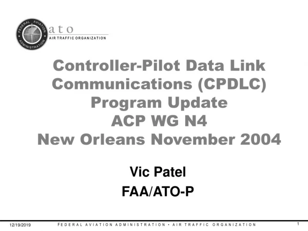 Vic Patel FAA/ATO-P