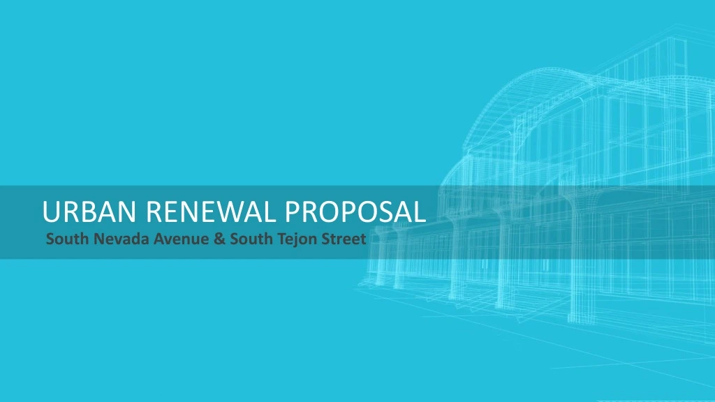 urban renewal proposal