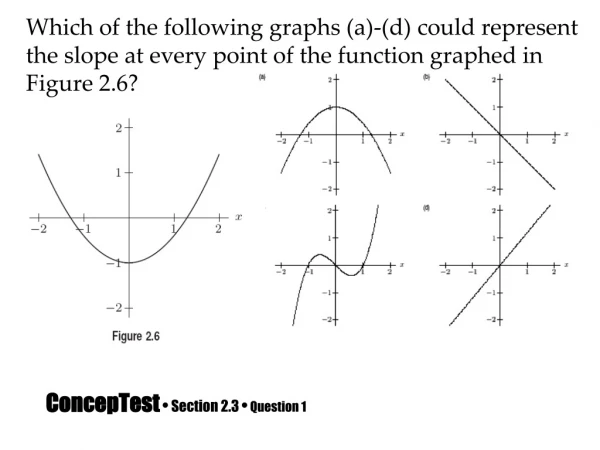 ConcepTest •  Section 2.3  • Question 1