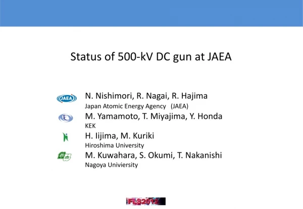Status of 500-kV DC gun at JAEA