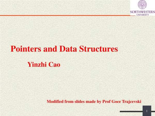 Pointers and Data Structures