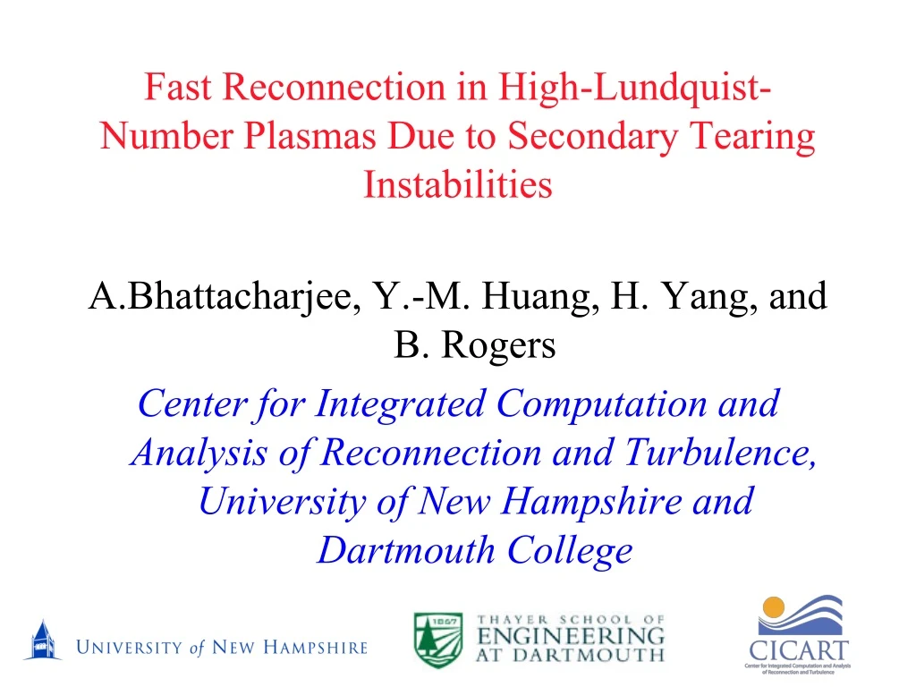 fast reconnection in high lundquist number plasmas due to secondary tearing instabilities
