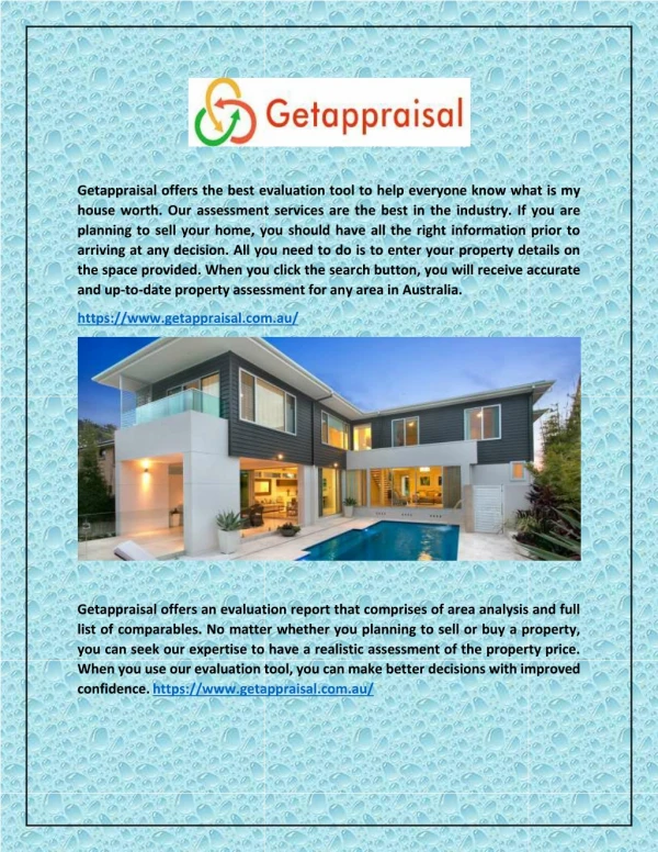 getappraisal offers the best evaluation tool