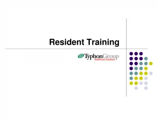 Resident Training in Typhon: Your Essential Role Explained - slide 1