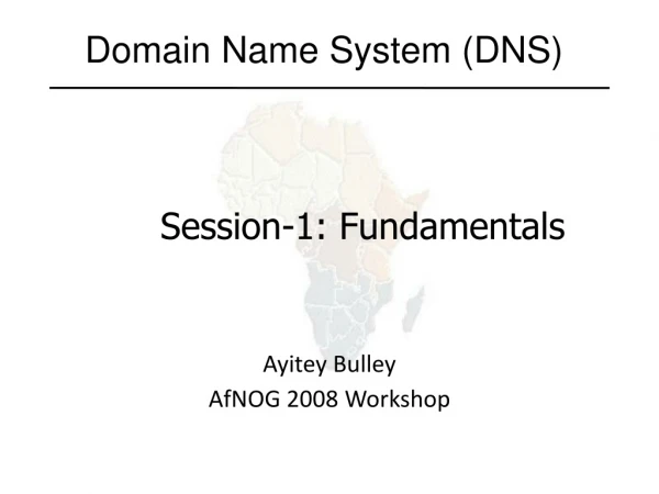 Domain Name System (DNS)