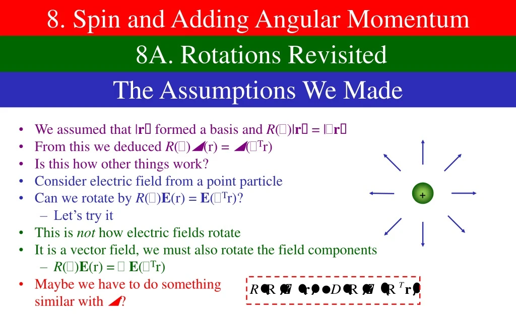 8 spin and adding angular momentum