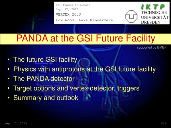 The future GSI facility    Physics with antiprotons at the GSI future facility