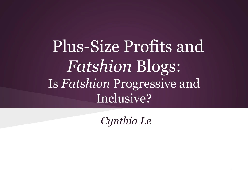 plus size profits and fatshion blogs is fatshion progressive and inclusive