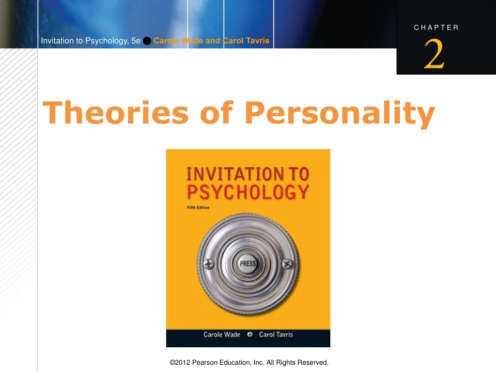 theories of personality