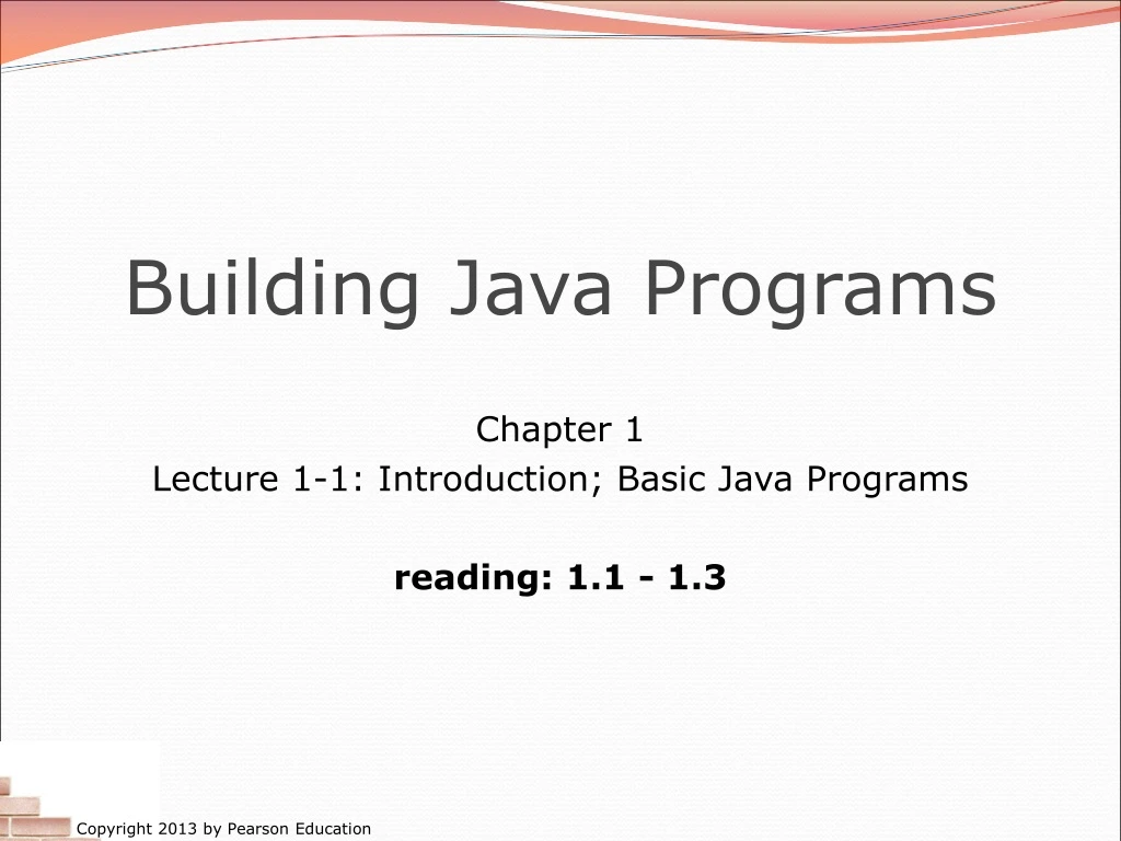 building java programs