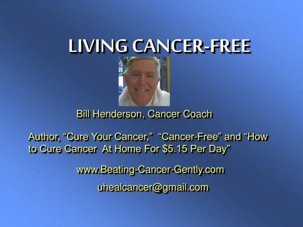 LIVING CANCER-FREE