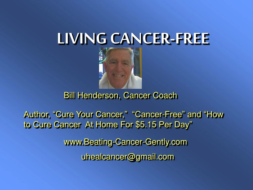 living cancer free