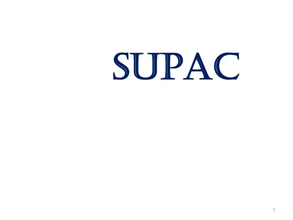 SUPAC