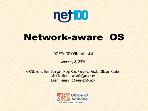 Network-aware  OS