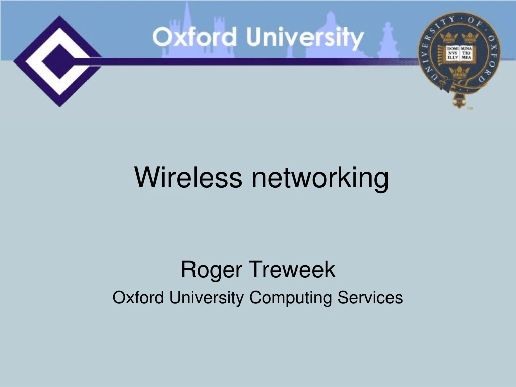 wireless networking