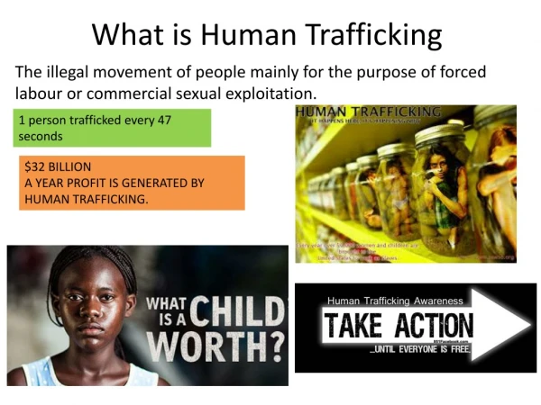 What is Human Trafficking