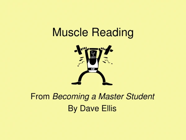 Muscle Reading