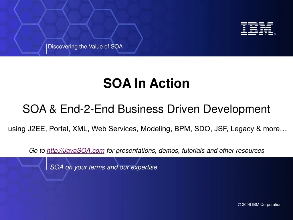 soa in action soa end 2 end business driven