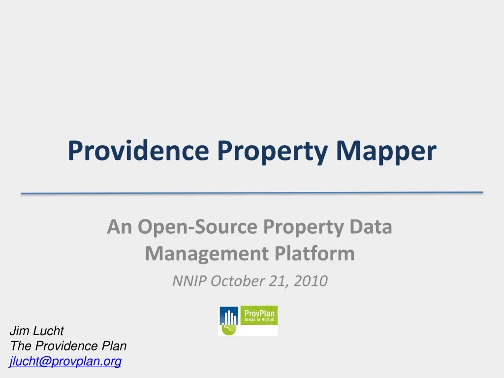 providence property mapper