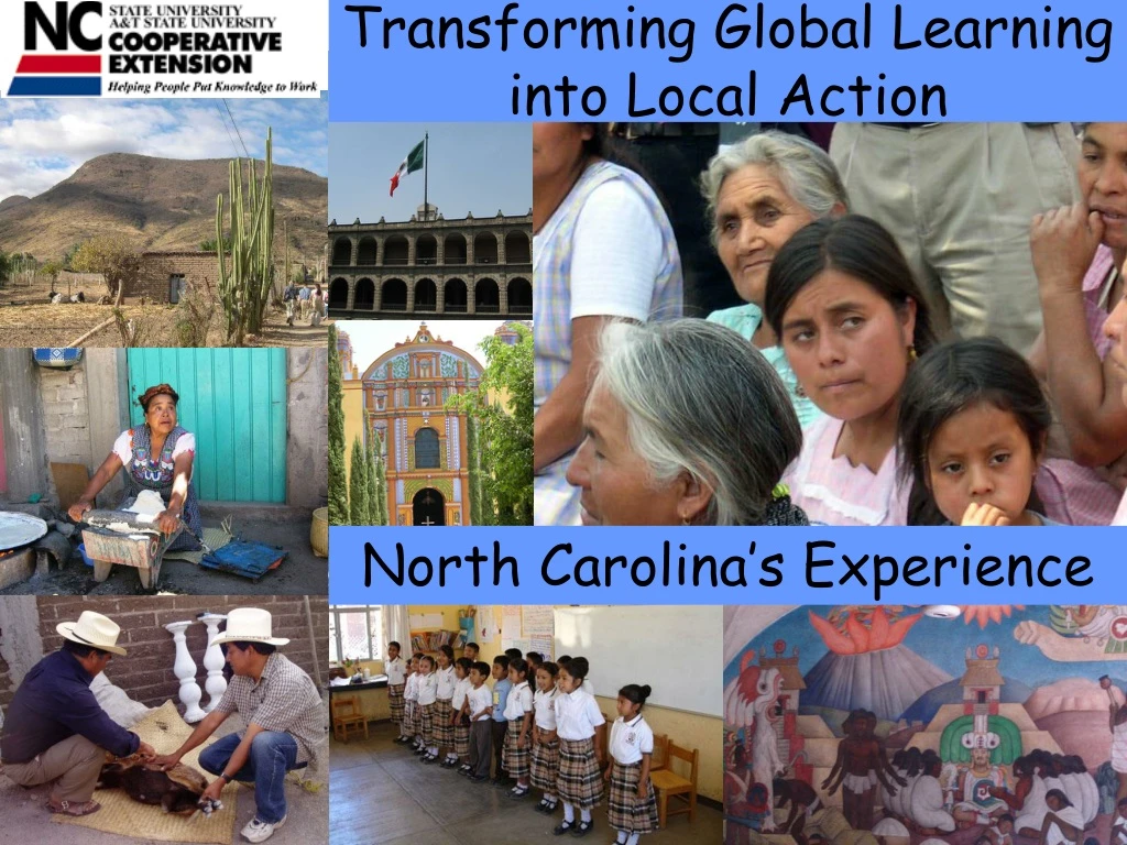 transforming global learning into local action