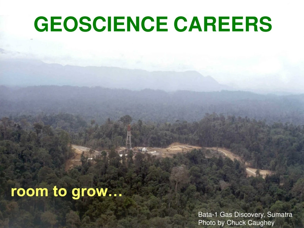 geoscience careers