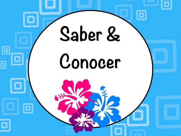 Saber &amp; Conocer