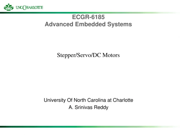 ECGR-6185 Advanced Embedded Systems