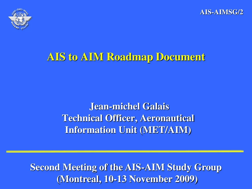 ais to aim roadmap document