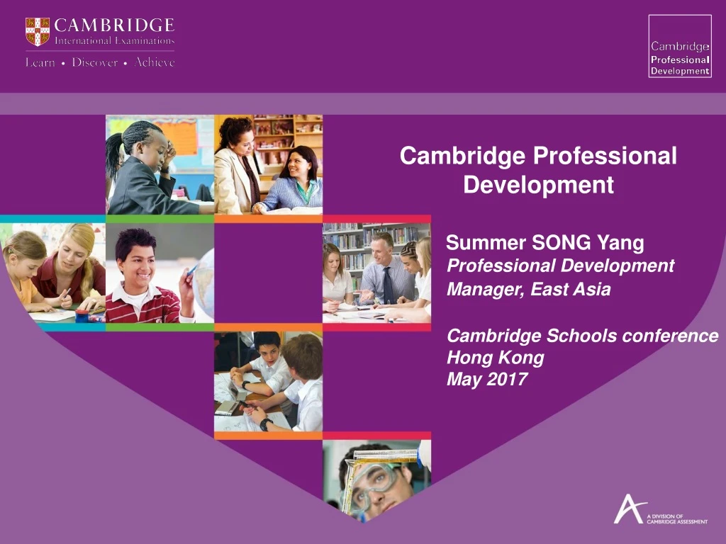 cambridge professional development