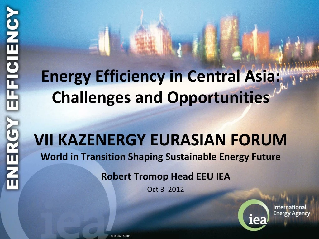 energy efficiency in central asia challenges