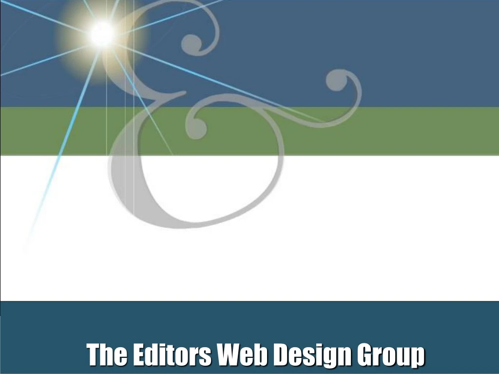 the editors web design group