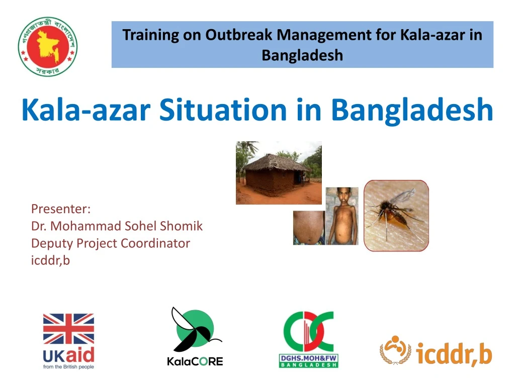 training on outbreak management for kala azar