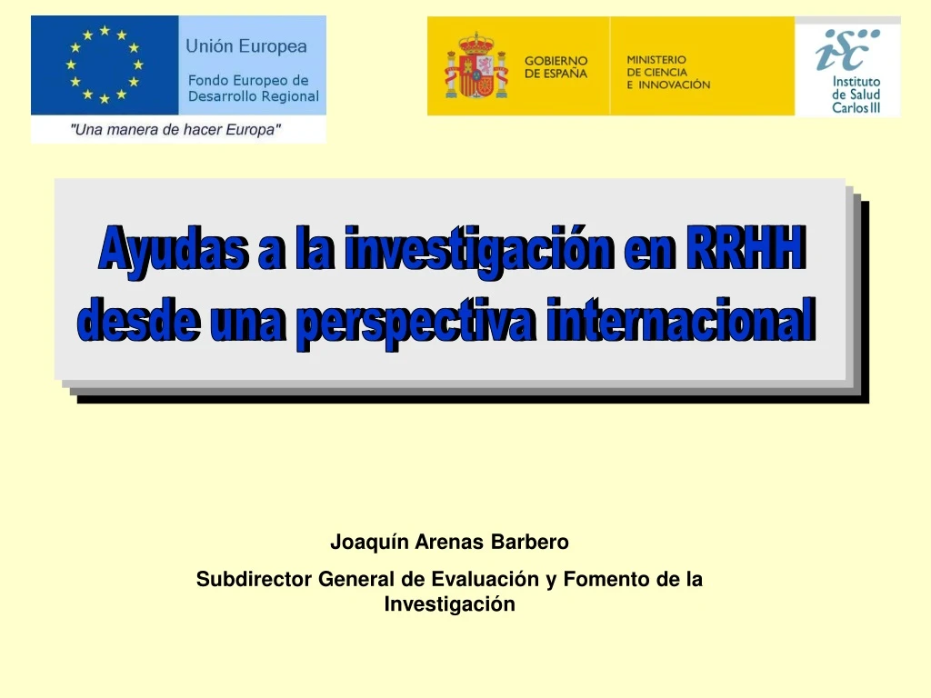 ayudas a la investigaci n en rrhh desde