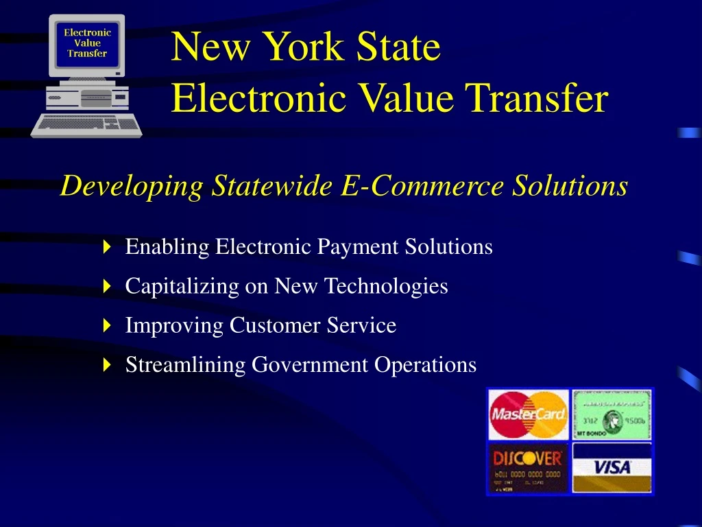 new york state electronic value transfer