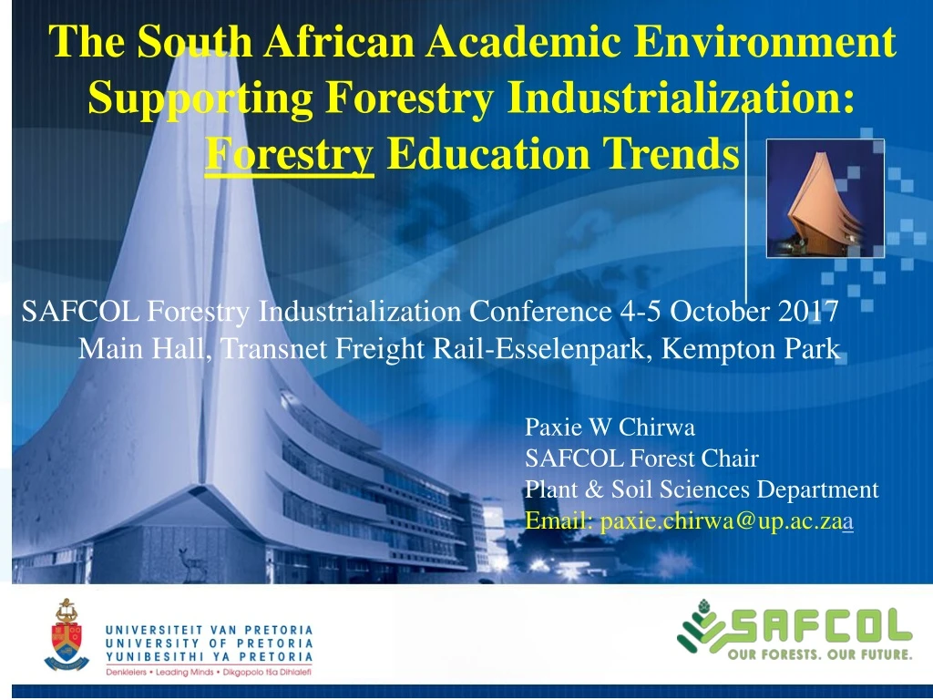 the south african academic environment supporting