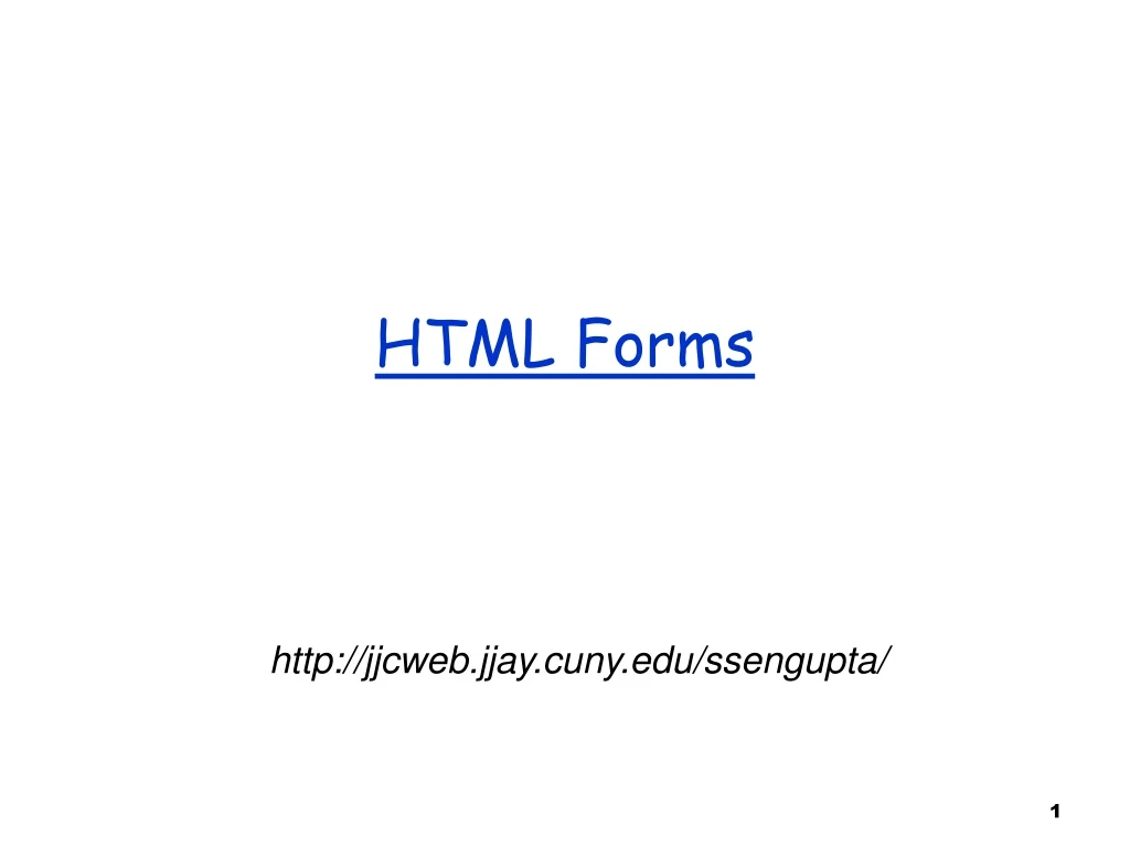 html forms