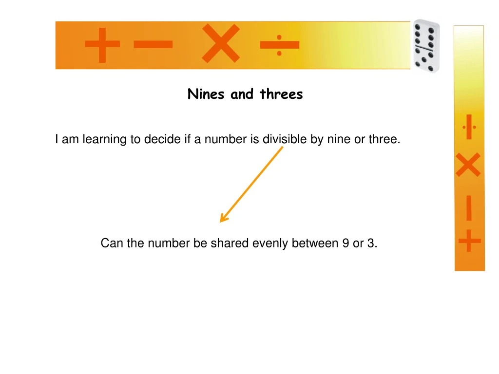 nines and threes