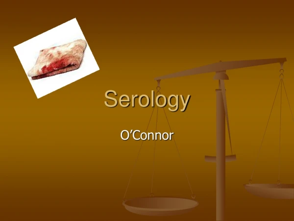 Serology