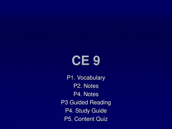 CE 9