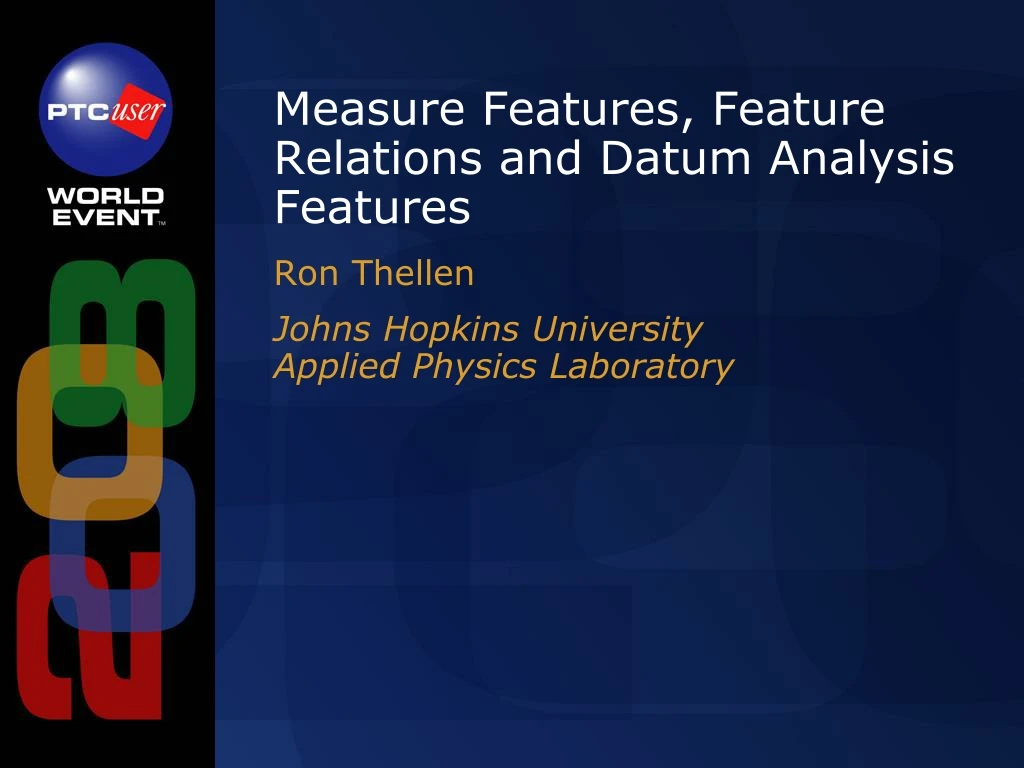 measure features feature relations and datum analysis features