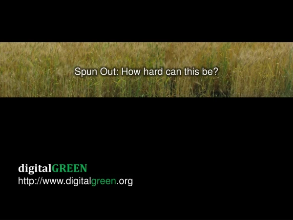 digital GREEN digital green