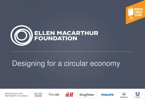 Designing for a circular economy