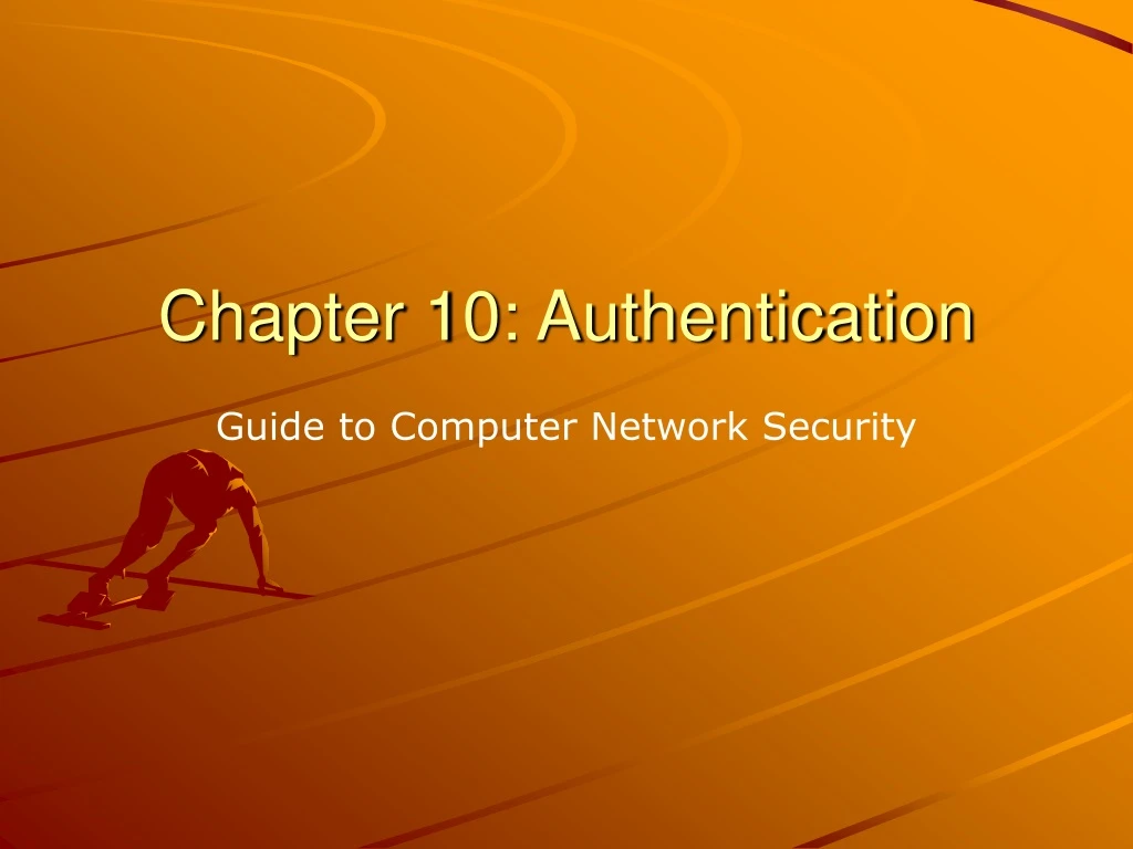 chapter 10 authentication