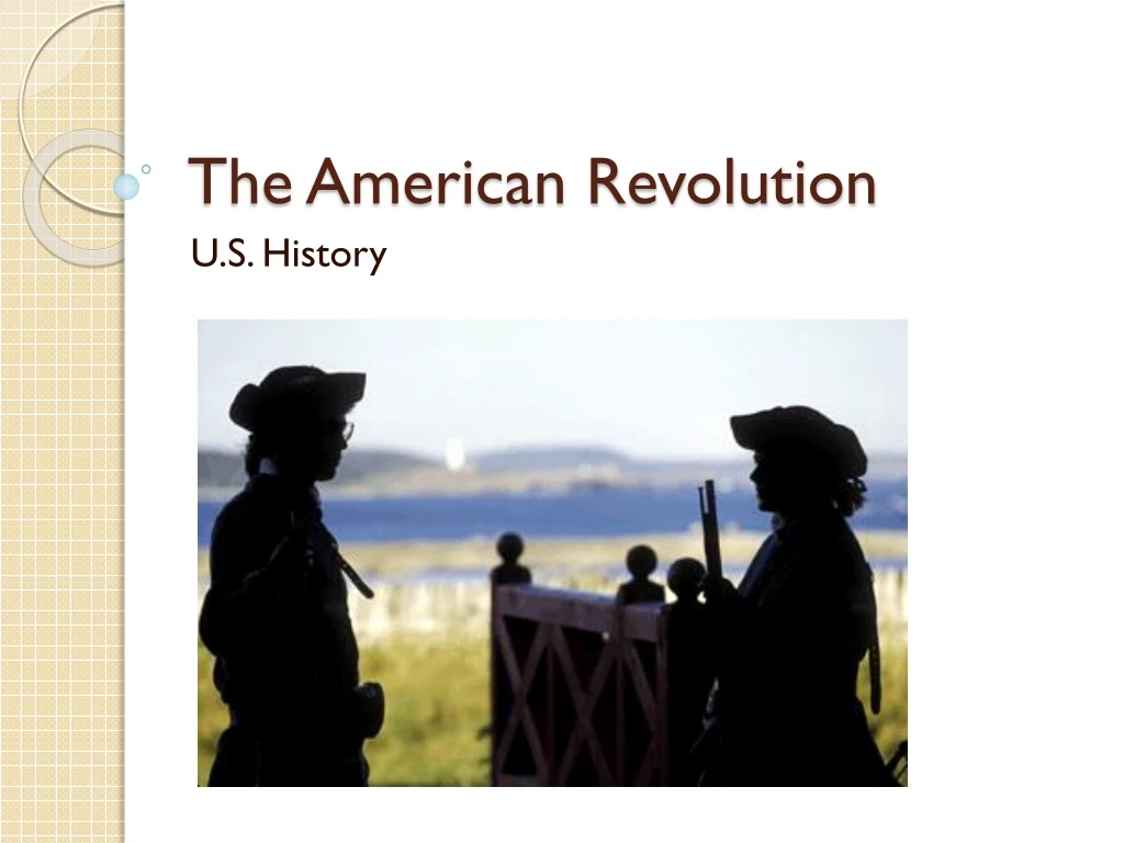 the american revolution